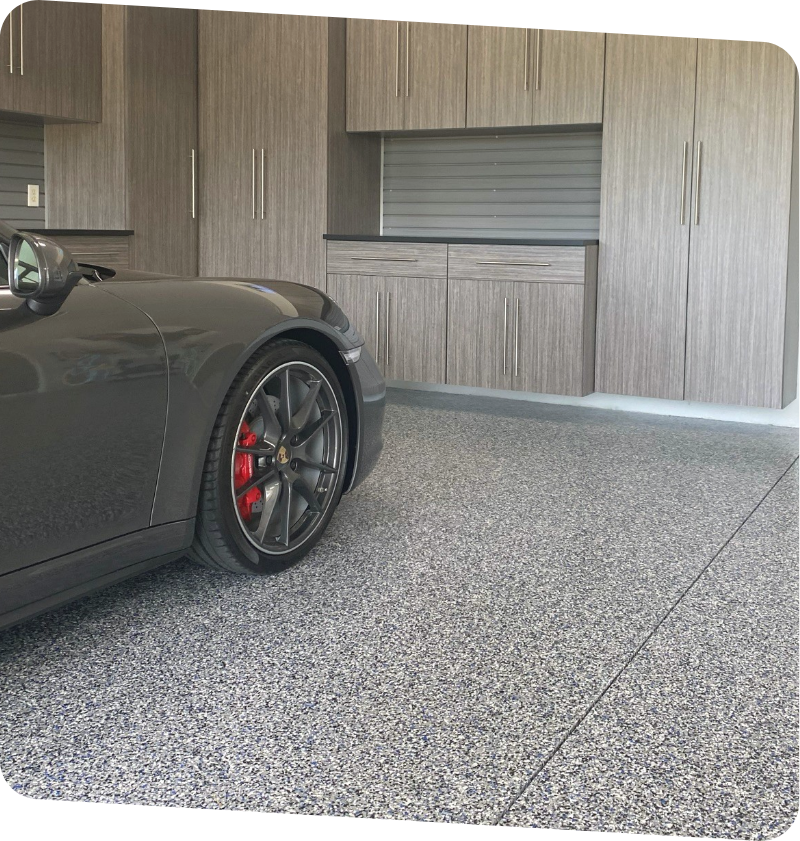 Car in new garage